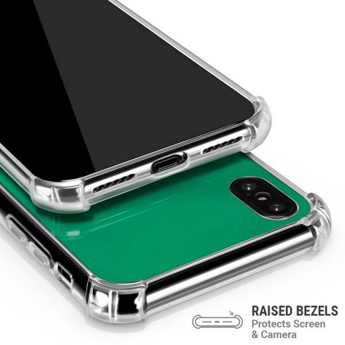 Saudi Arabia Soccer Flag iPhone X/XS Clear Case